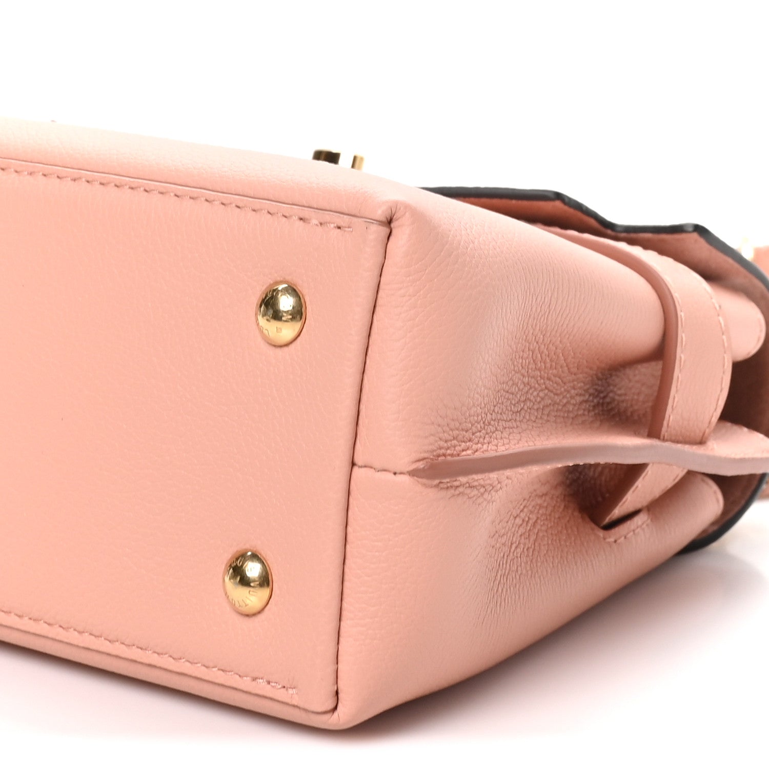 Louis Vuitton Soft Calfskin Mini Lockme Ever Rose Trianon Quartz 9 of 9
