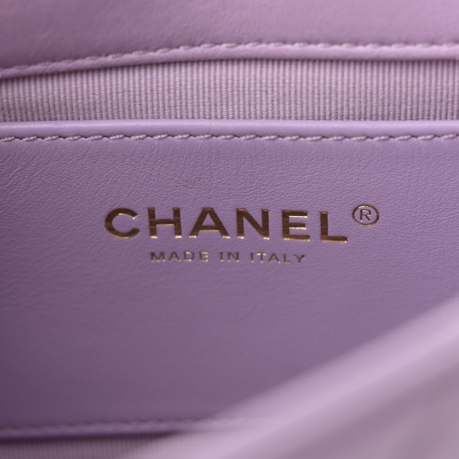Chanel Lambskin Quilted Braided CC Small Flap Lilac 6 of 16