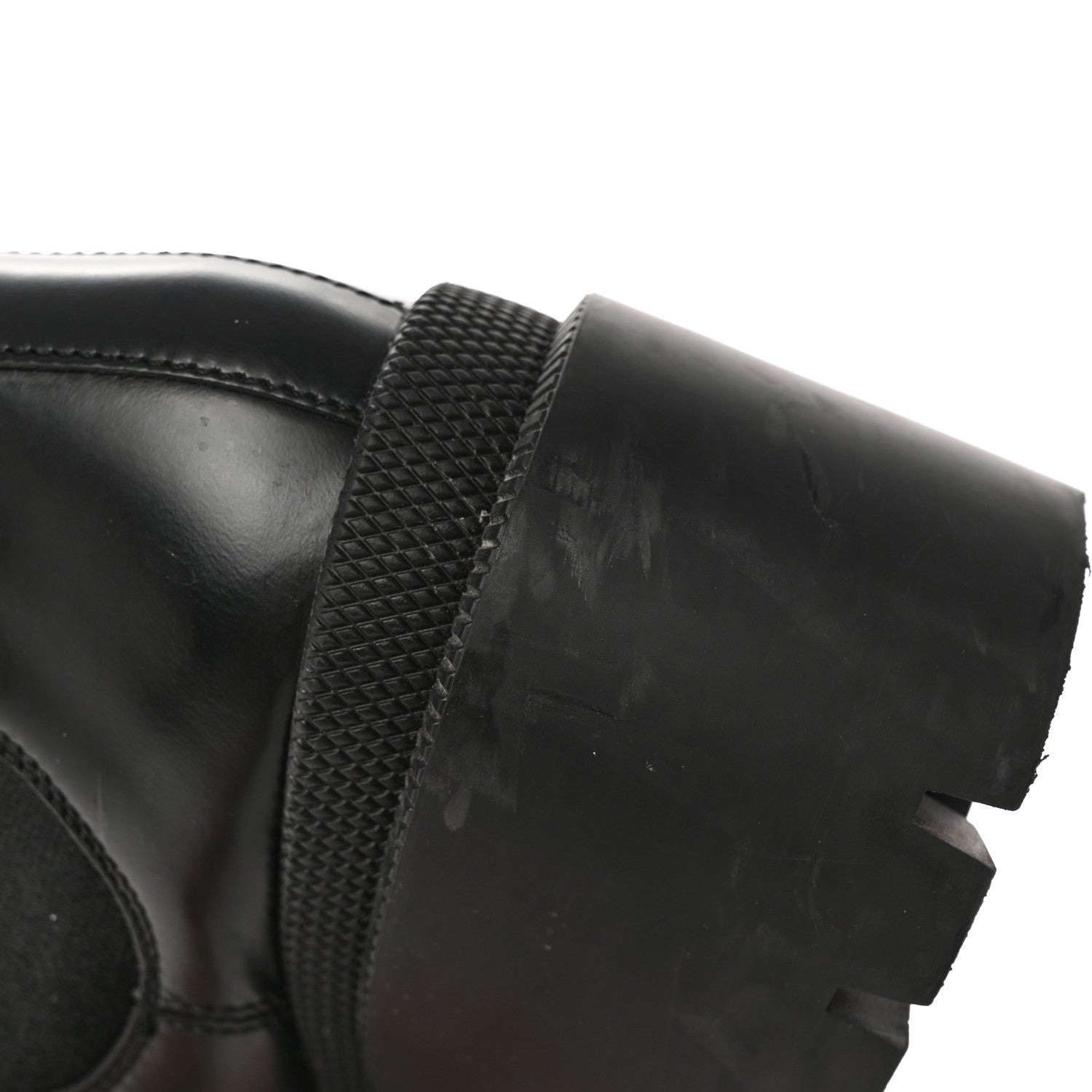 Gucci Calfskin Crystal GG Trip Chelsea Ankle Boots 38 Black 9 of 18