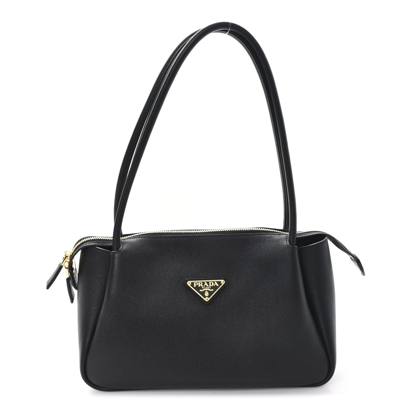Soft Calfskin Medium Darling Shoulder Bag Black