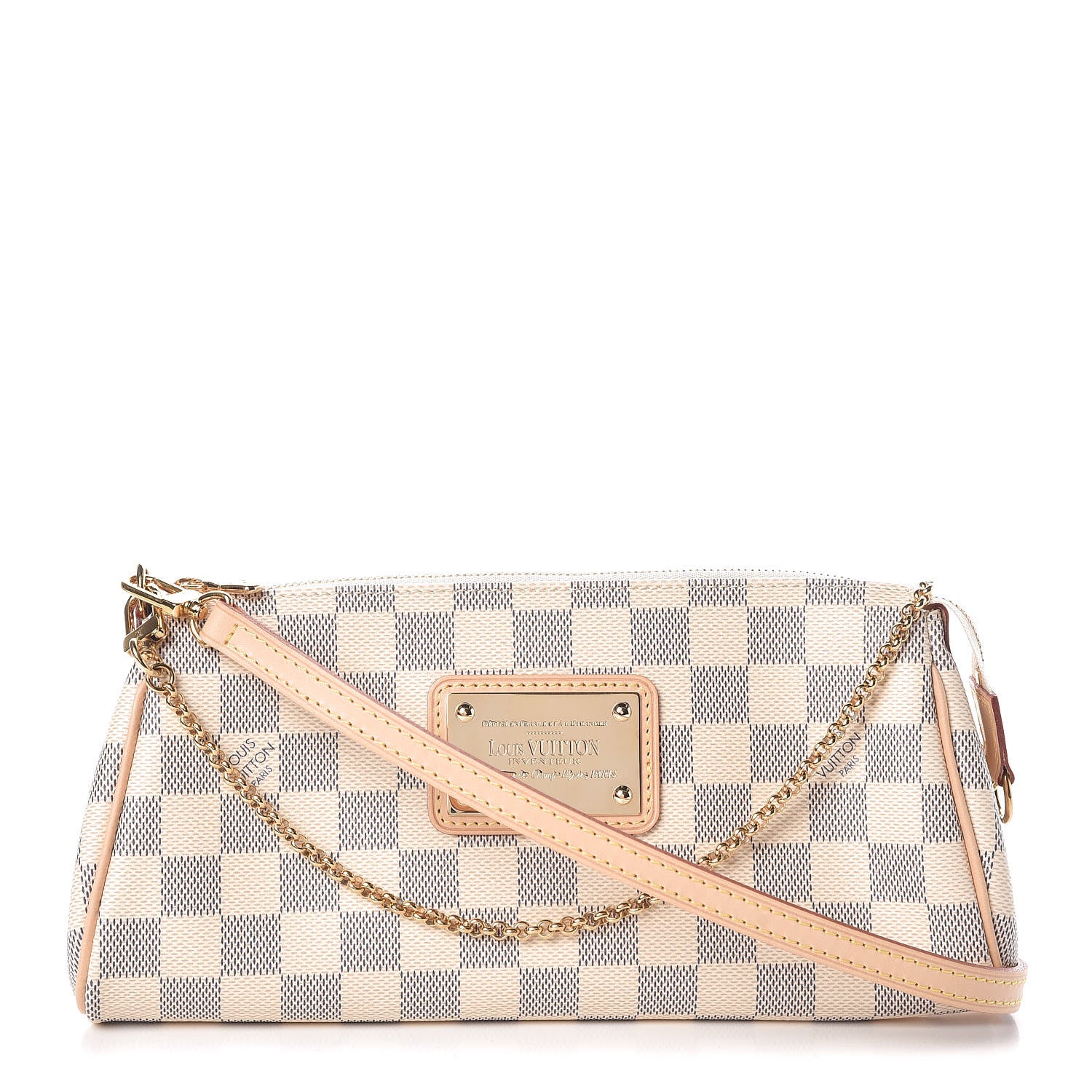 Louis Vuitton Damier Azur Eva Clutch 1 of 8