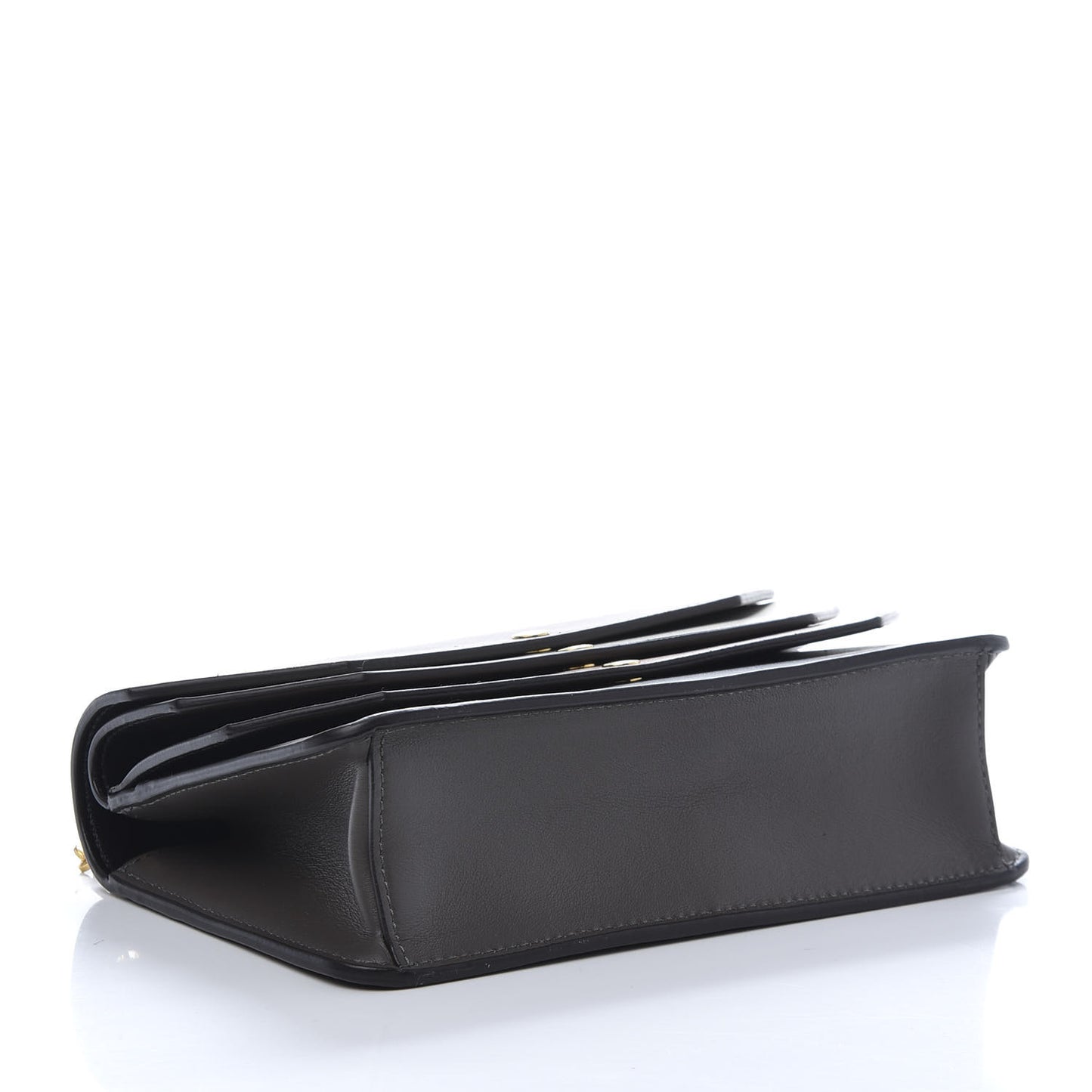 Smooth Calfskin Multiflap Chain Clutch Oxblood Multicolor