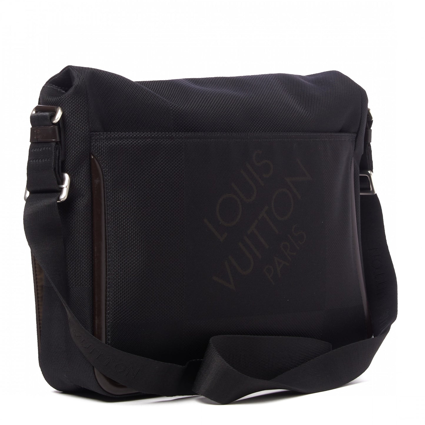 Damier Geant Messenger Bag Black