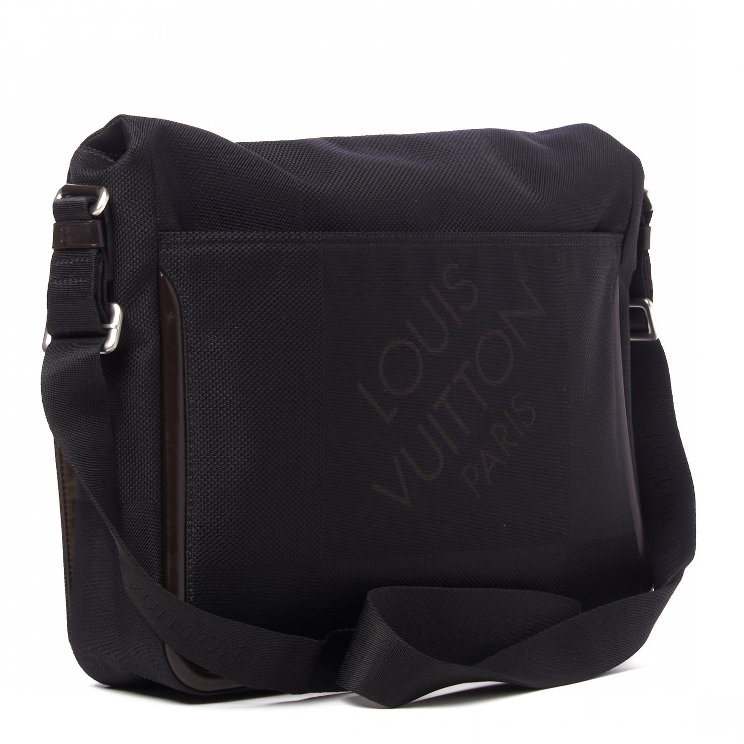 Louis Vuitton Damier Geant Messenger Bag Black 2 of 7