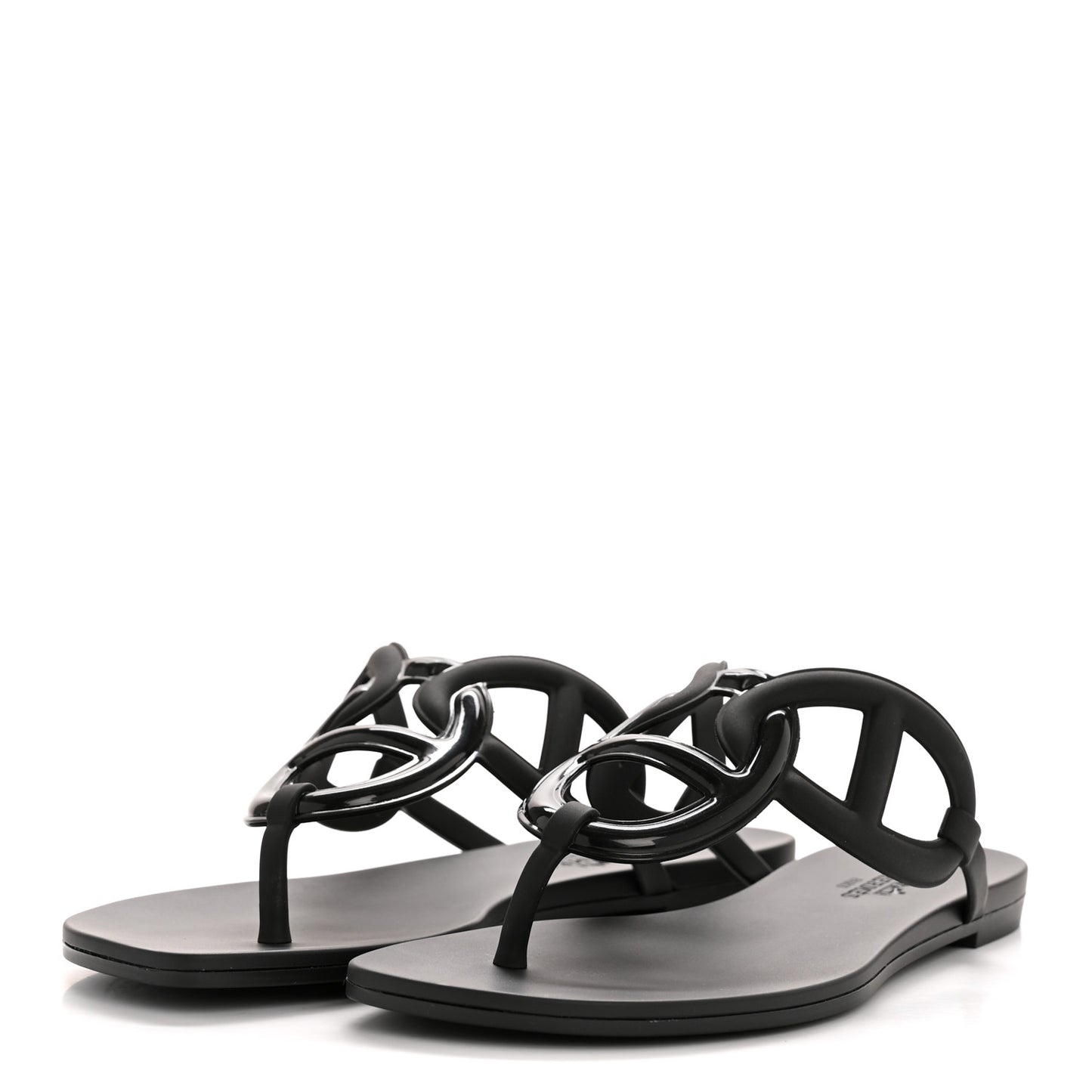 Rubber Womens Egerie Sandals 37 Black