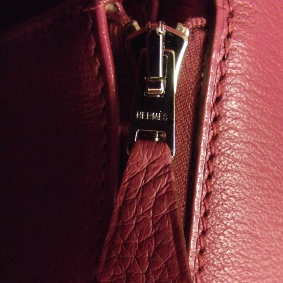 Hermes Togo Birkin 35 Bois de Rose Rosewood 9 of 12