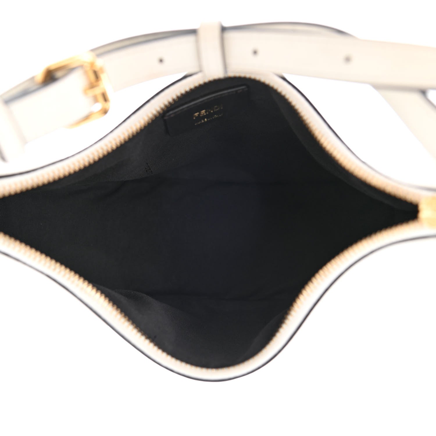 Fendi Vitello Grace Matte Small Fendigraphy Hobo Bag White Ice 5 of 11