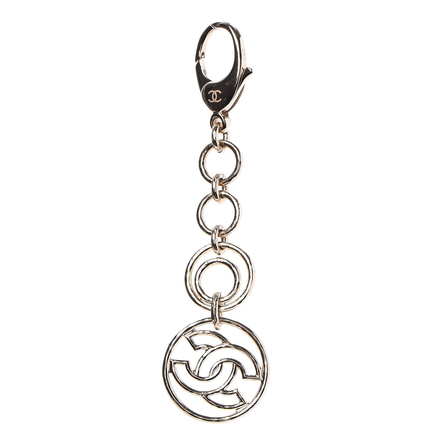 Hoop Cuba CC Key Chain Gold