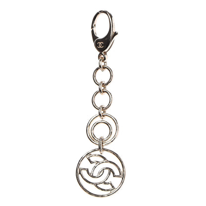 Chanel Hoop Cuba CC Key Chain Gold 1 of 3