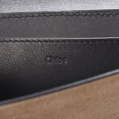 Chloe Smooth Calfskin Drew Bijou Clutch Black 6 of 8