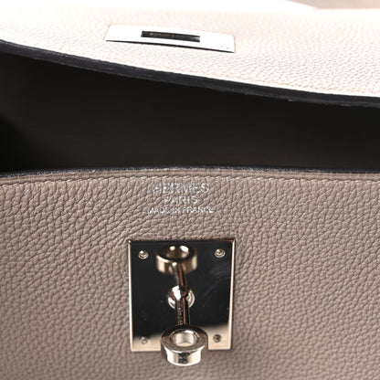 Hermes Togo Kelly Retourne 32 Gris Asphalte 6 of 10
