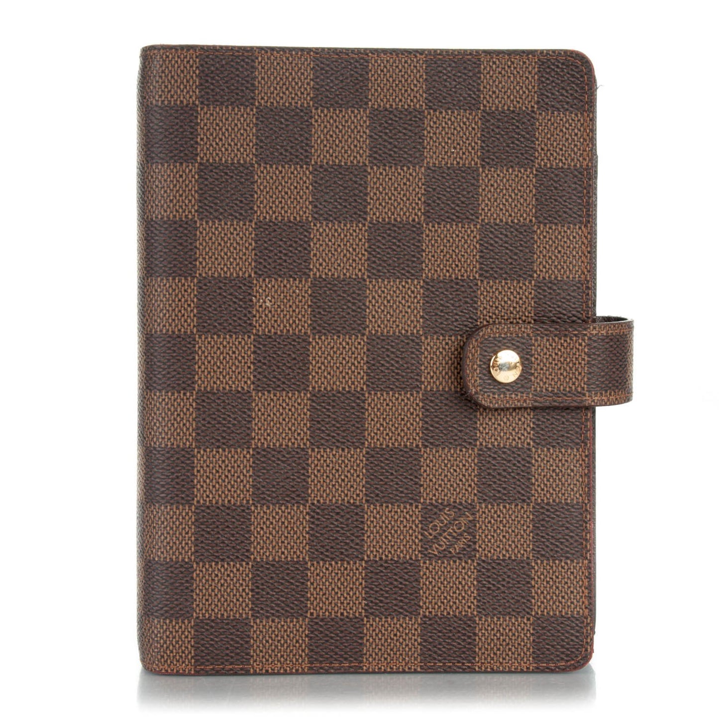 Damier Ebene Medium Ring Agenda Cover