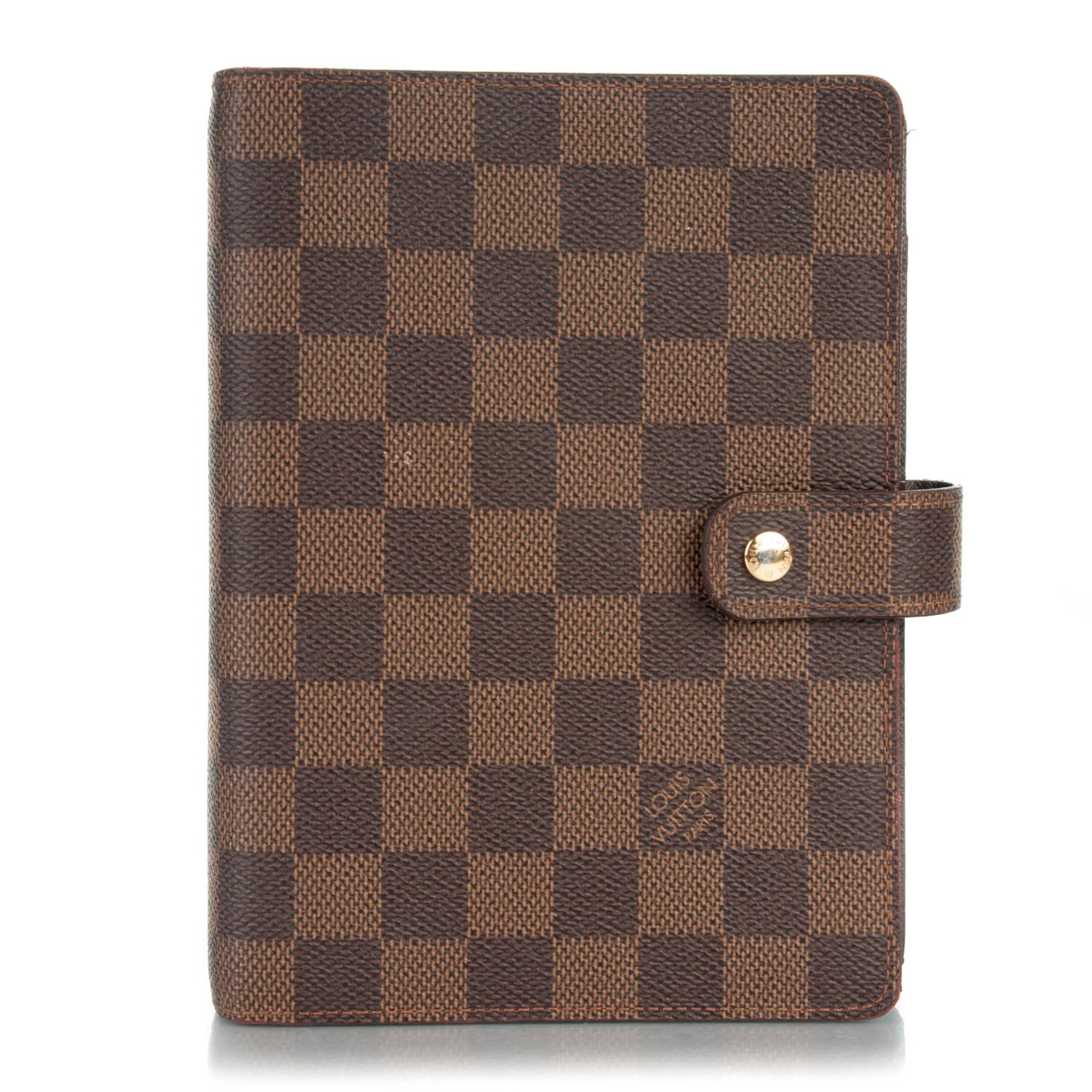 Louis Vuitton Damier Ebene Medium Ring Agenda Cover 1 of 7