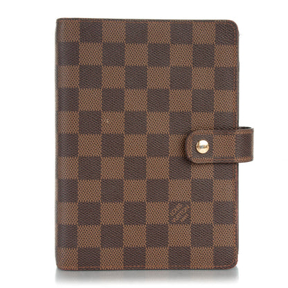 Louis Vuitton Damier Ebene Medium Ring Agenda Cover 1 of 7