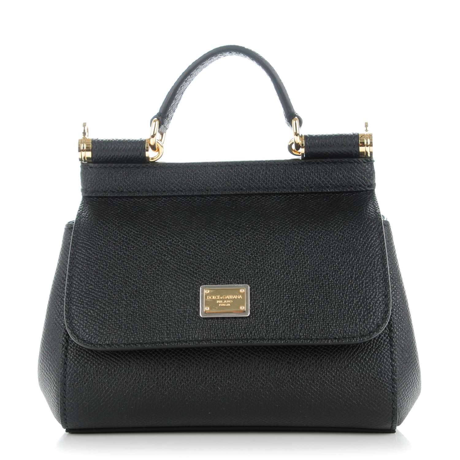 Dolce & Gabbana Dauphine Micro Miss Sicily Satchel Black 1 of 6