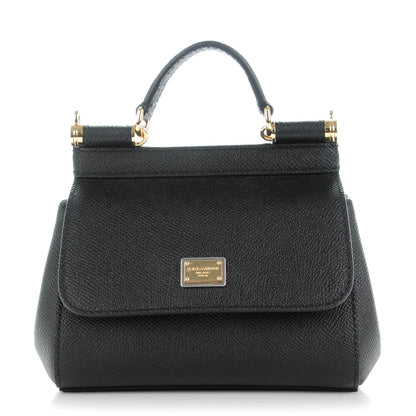 Dolce & Gabbana Dauphine Micro Miss Sicily Satchel Black 1 of 6
