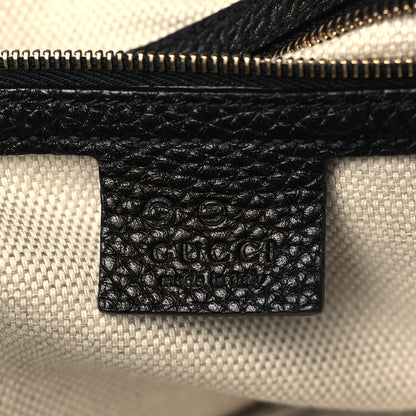 Gucci Pebbled Calfskin Large Soho Hobo Black 6 of 9