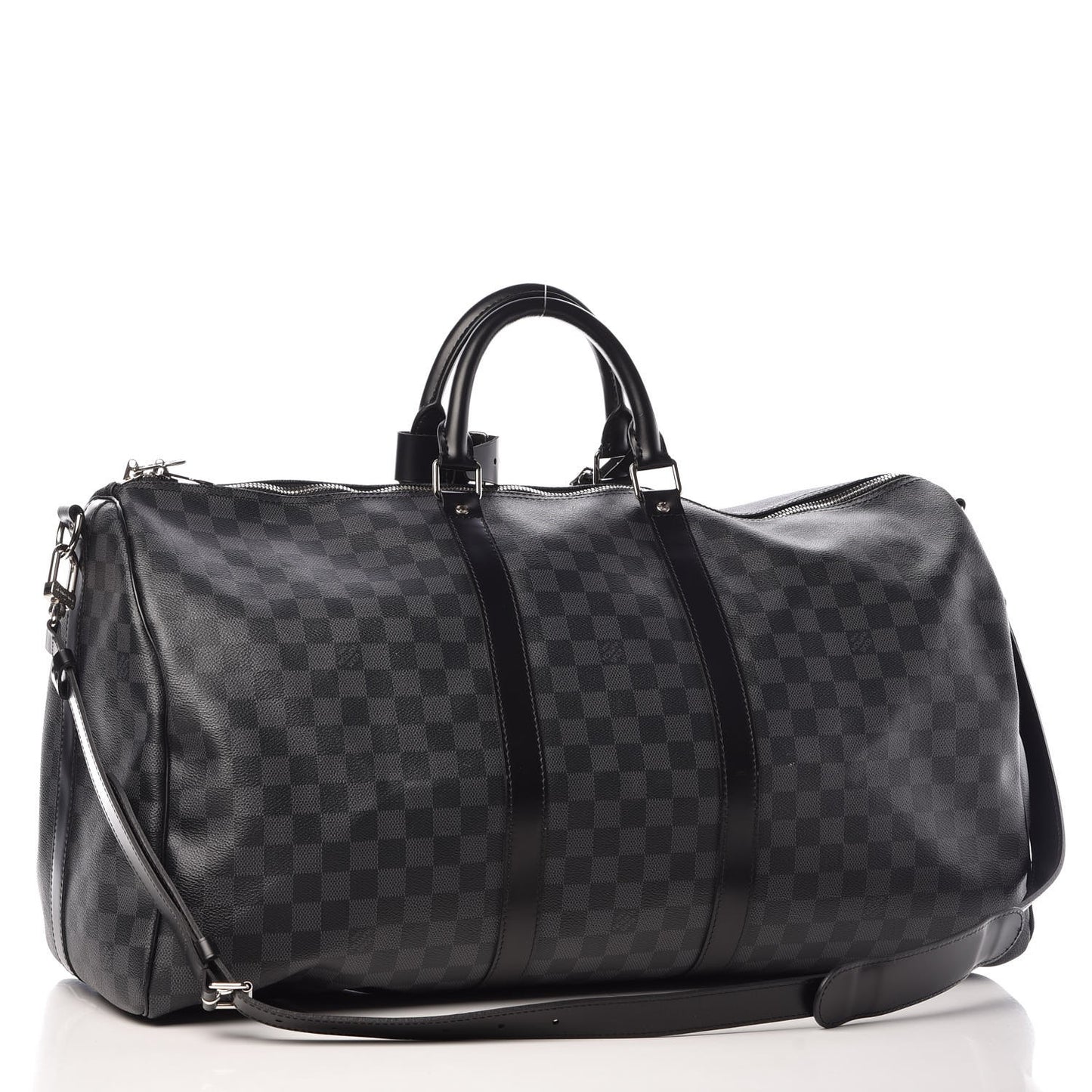 Damier Graphite Keepall Bandouliere 55