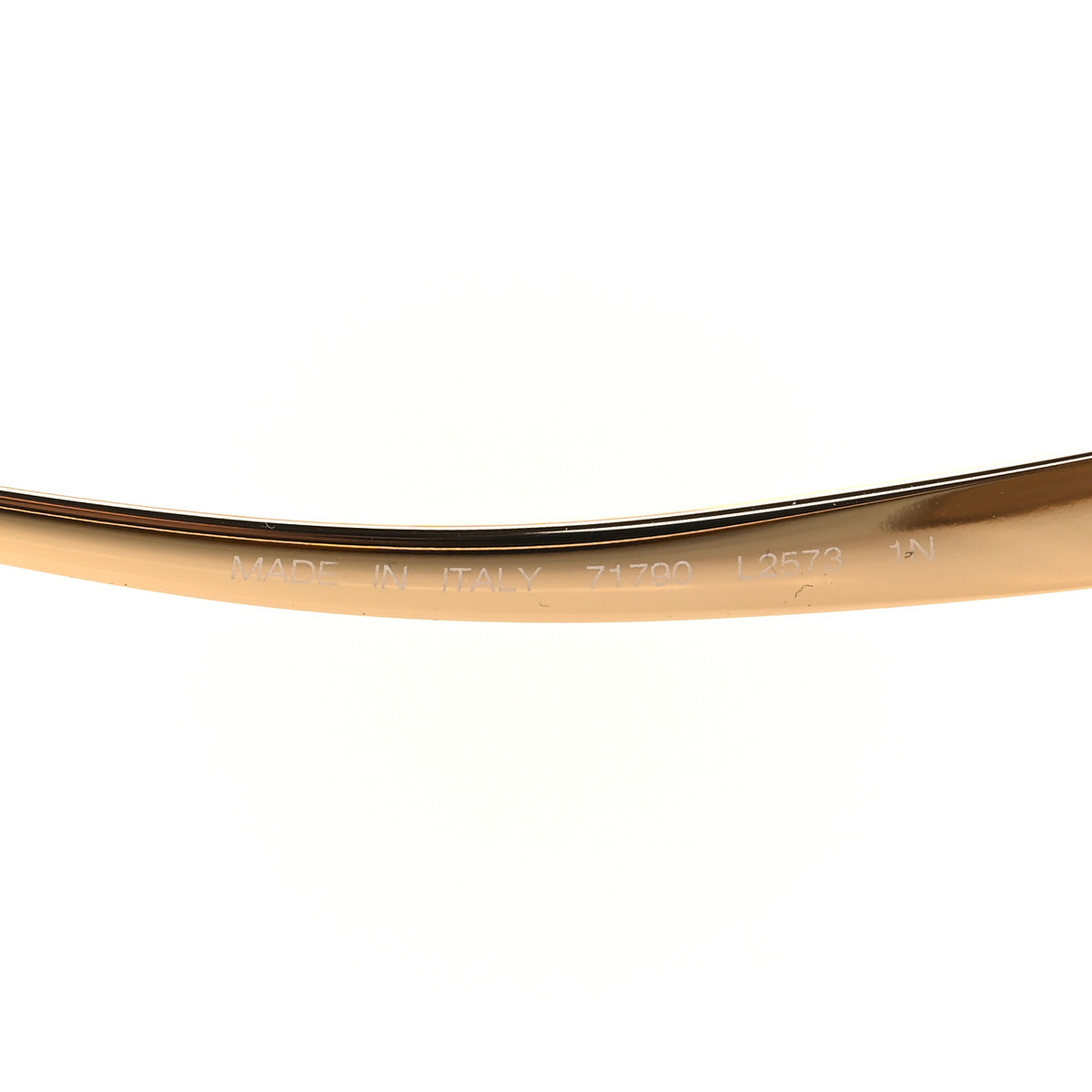 Metal Pearl Pilot Sunglasses 71790 Gold Brown