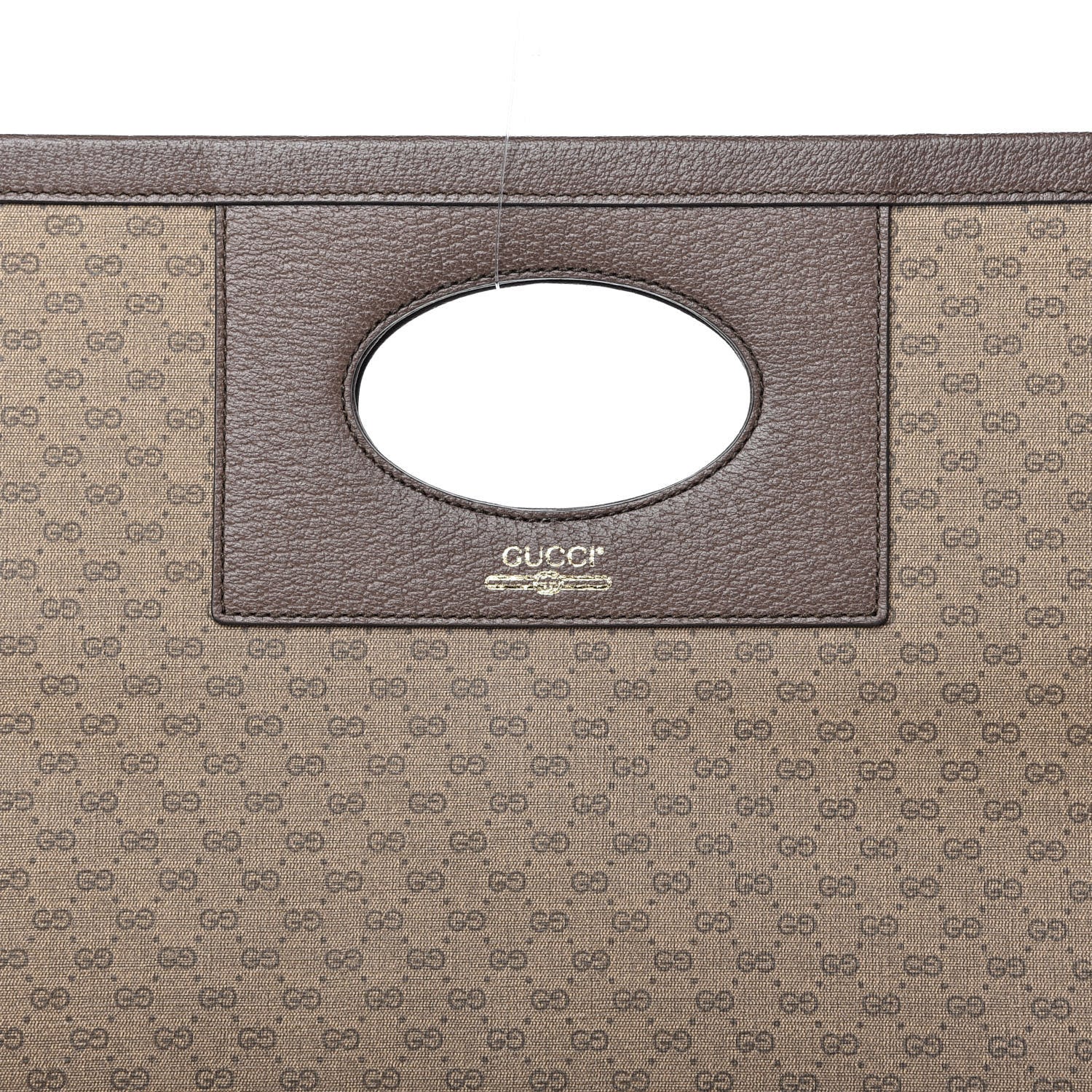 Gucci Mini Vintage GG Supreme Monogram Slip Handle Tote Beige New Acero 8 of 8