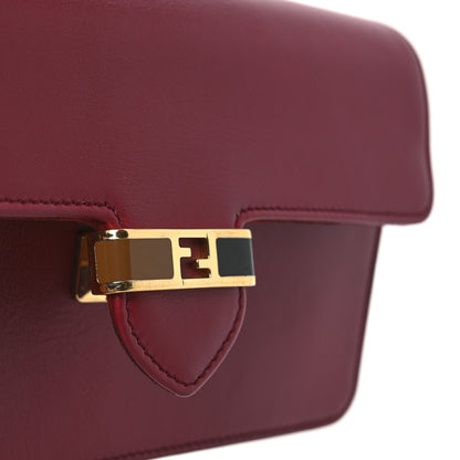 Fendi Vitello Continental Wallet Red 10 of 12