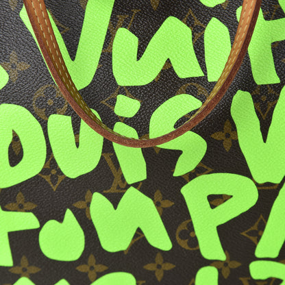 Louis Vuitton Monogram Graffiti Neverfull GM Green 13 of 20