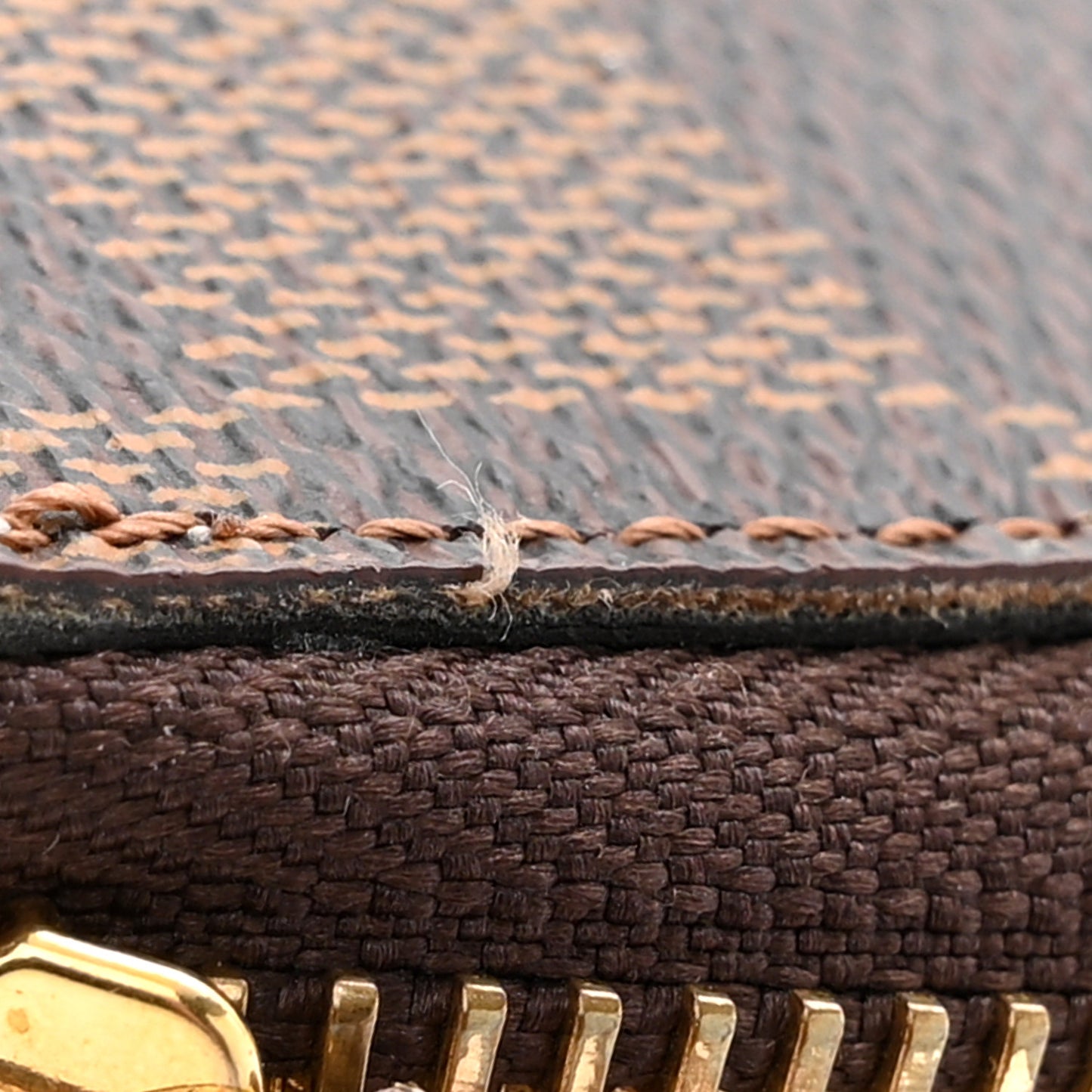 Damier Ebene Clemence Wallet Rose Ballerine