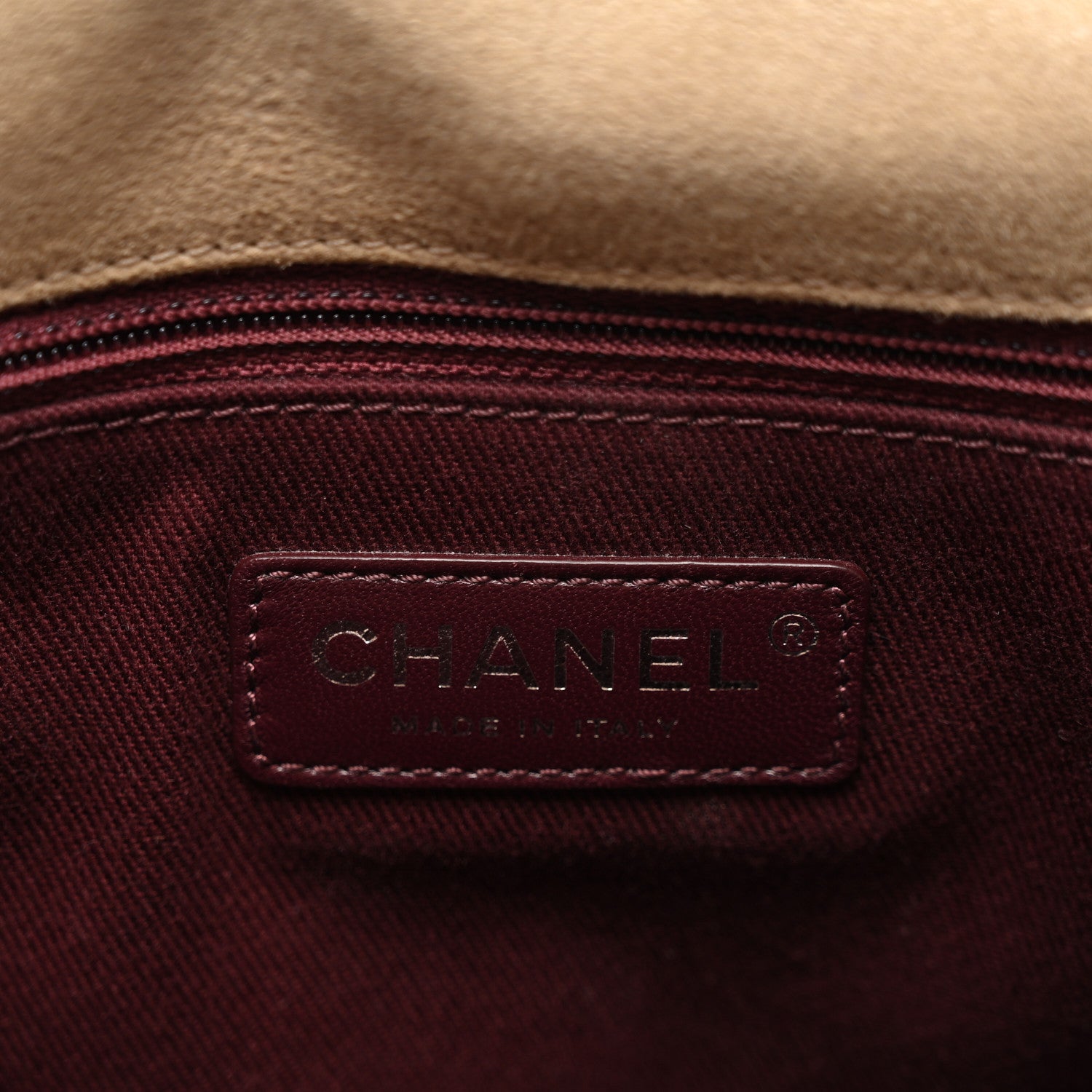 Chanel Nubuck Quilted New Medium Gentle Boy Flap Beige 6 of 10