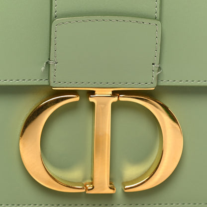 Christian Dior Smooth Calfskin 30 Montaigne Flap Bag Mint Green 8 of 10