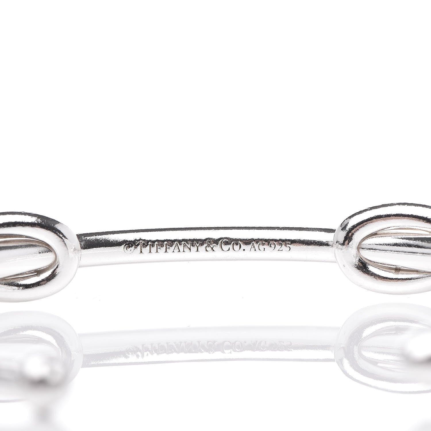 Tiffany Sterling Silver Infinity Cuff Bracelet 4 of 4