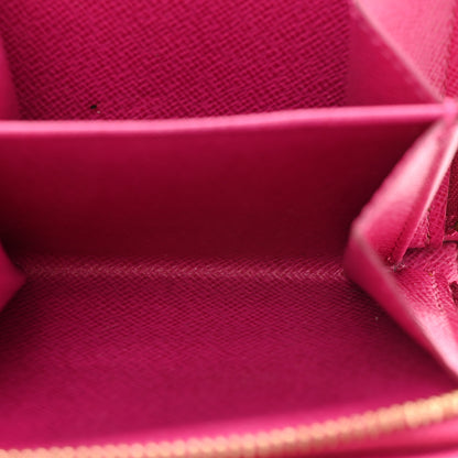 Louis Vuitton Monogram Perforated Compact Zipped Wallet Fuchsia 6 of 17