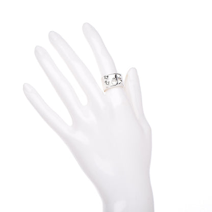 Hermes Sterling Silver Collier De Chien CDC Ring 51 5.75 2 of 4