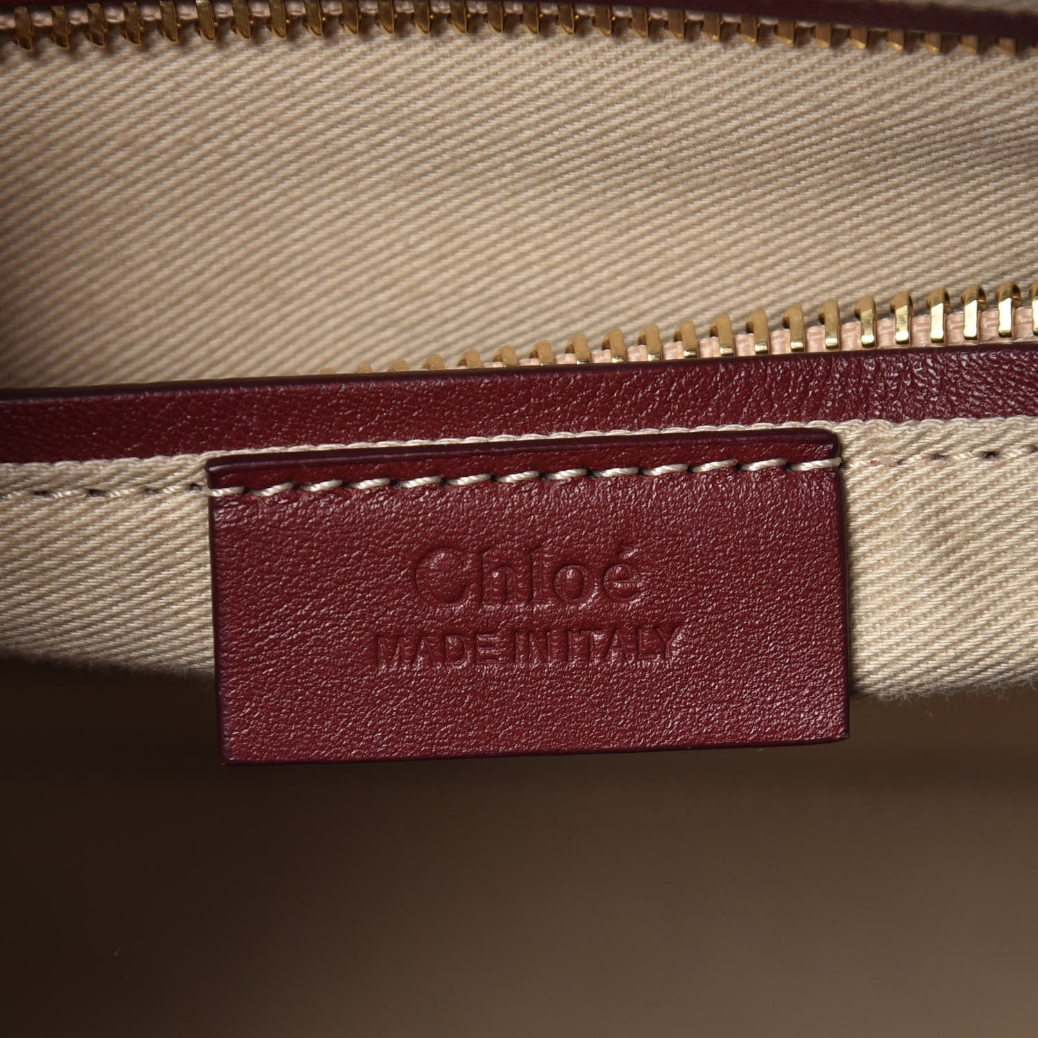 Chloe Calfskin Suede Medium Roy Bag Plum Purple 7 of 9