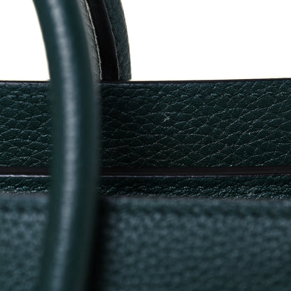 Celine Drummed Calfskin Nano Luggage Amazone 13 of 15