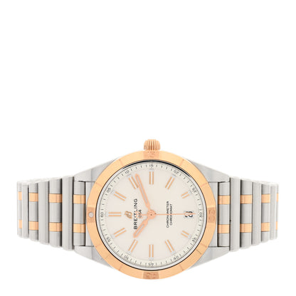 Breitling Stainless Steel 18K Rose Gold 36mm Chronomat Automatic Watch U10380 2 of 5