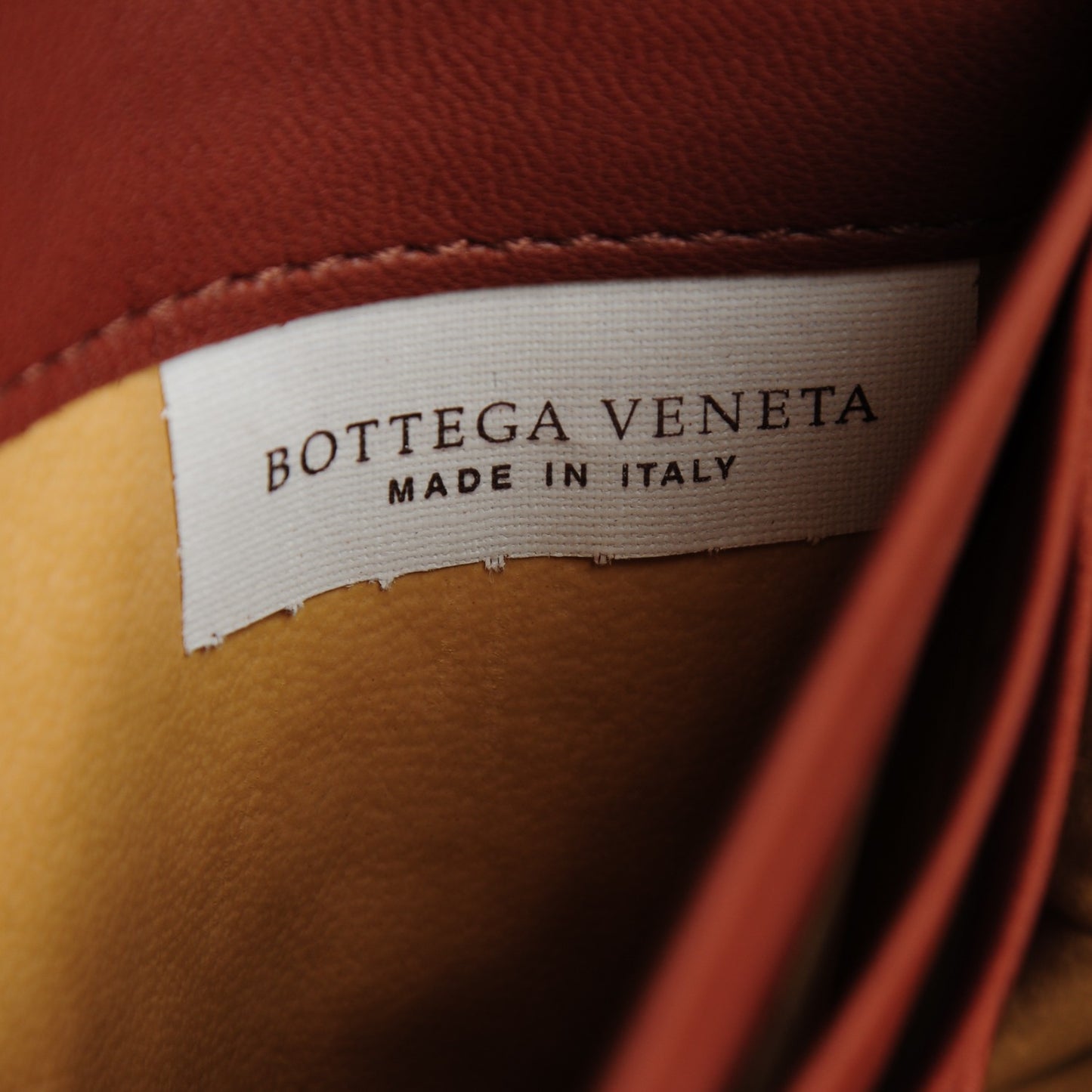 Nappa Intrecciato Continental Flap Wallet Copper