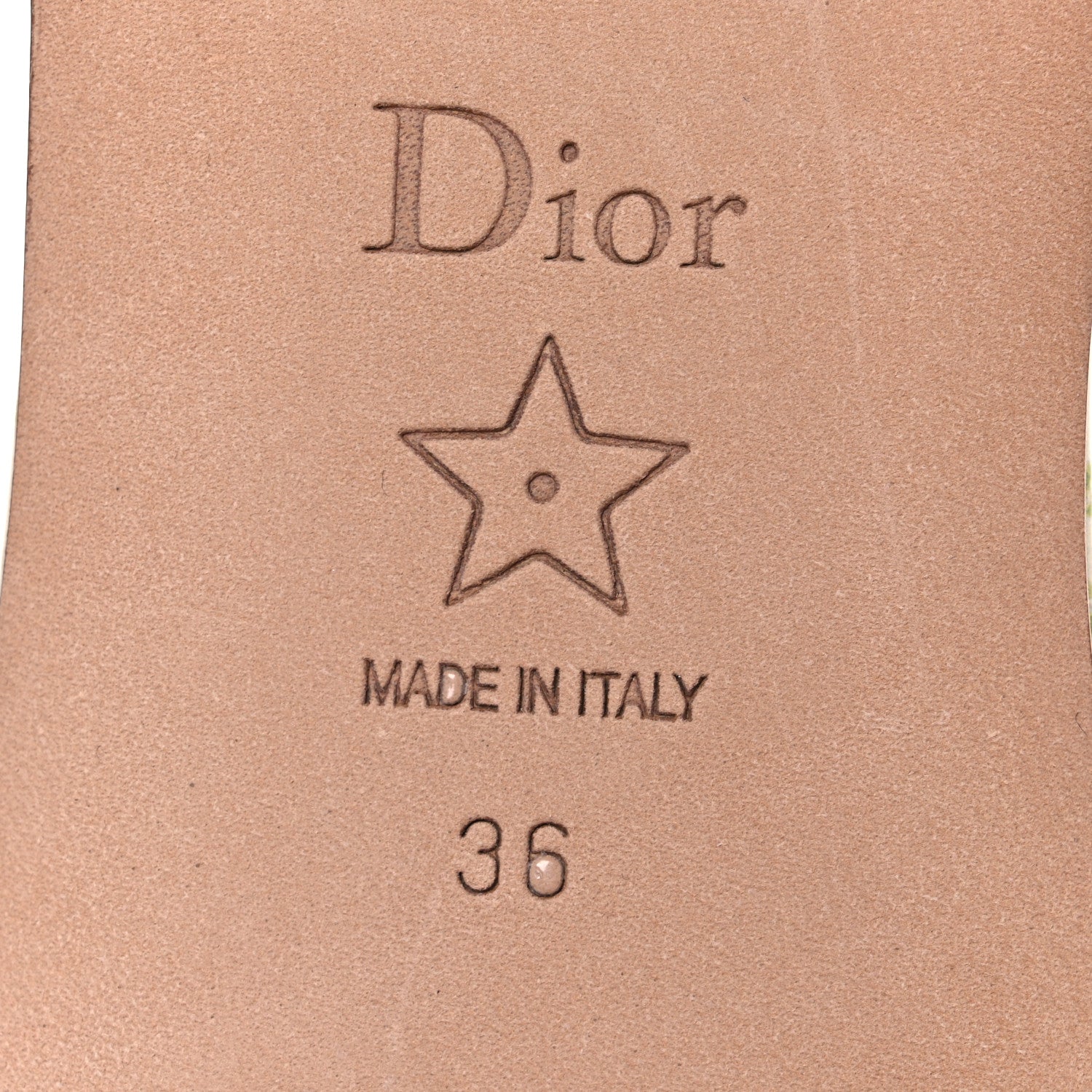 Christian Dior Canvas Check'N'Dior Pop Embroidered Dway Flat Slide Sandals 36 Chartreuse 8 of 11