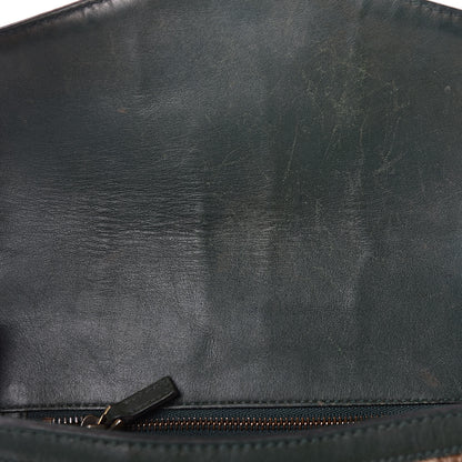 Gucci Monogram Calfskin Medium Lady Web Shoulder Bag Beige Green 13 of 18