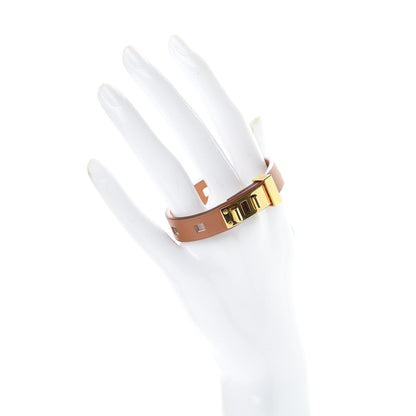 Hermes Swift Mini Dog Perforations Carrees Bracelet T1 Gold 2 of 8