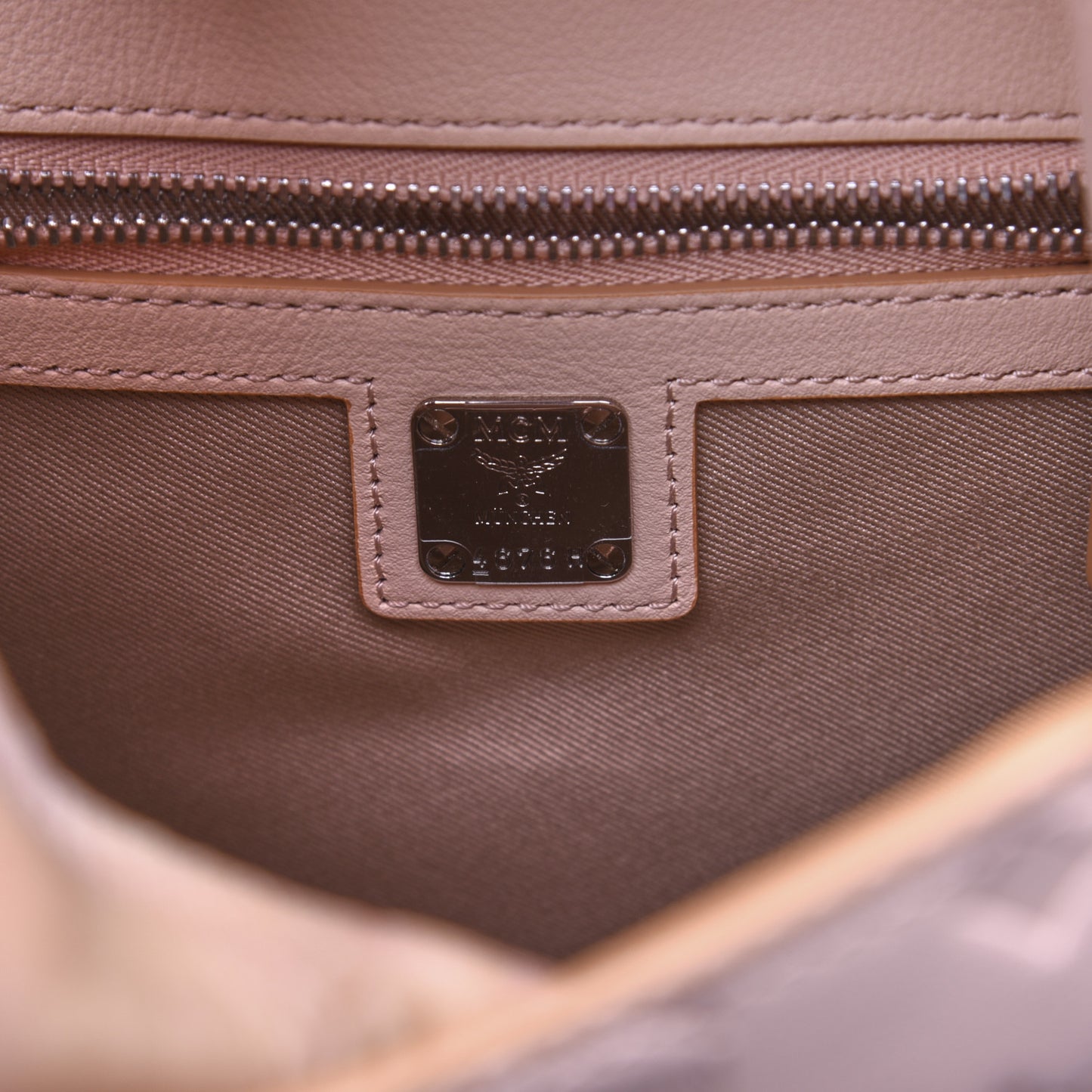 Calfskin Ottomar Monogram Essential Small Backpack Pink Blush