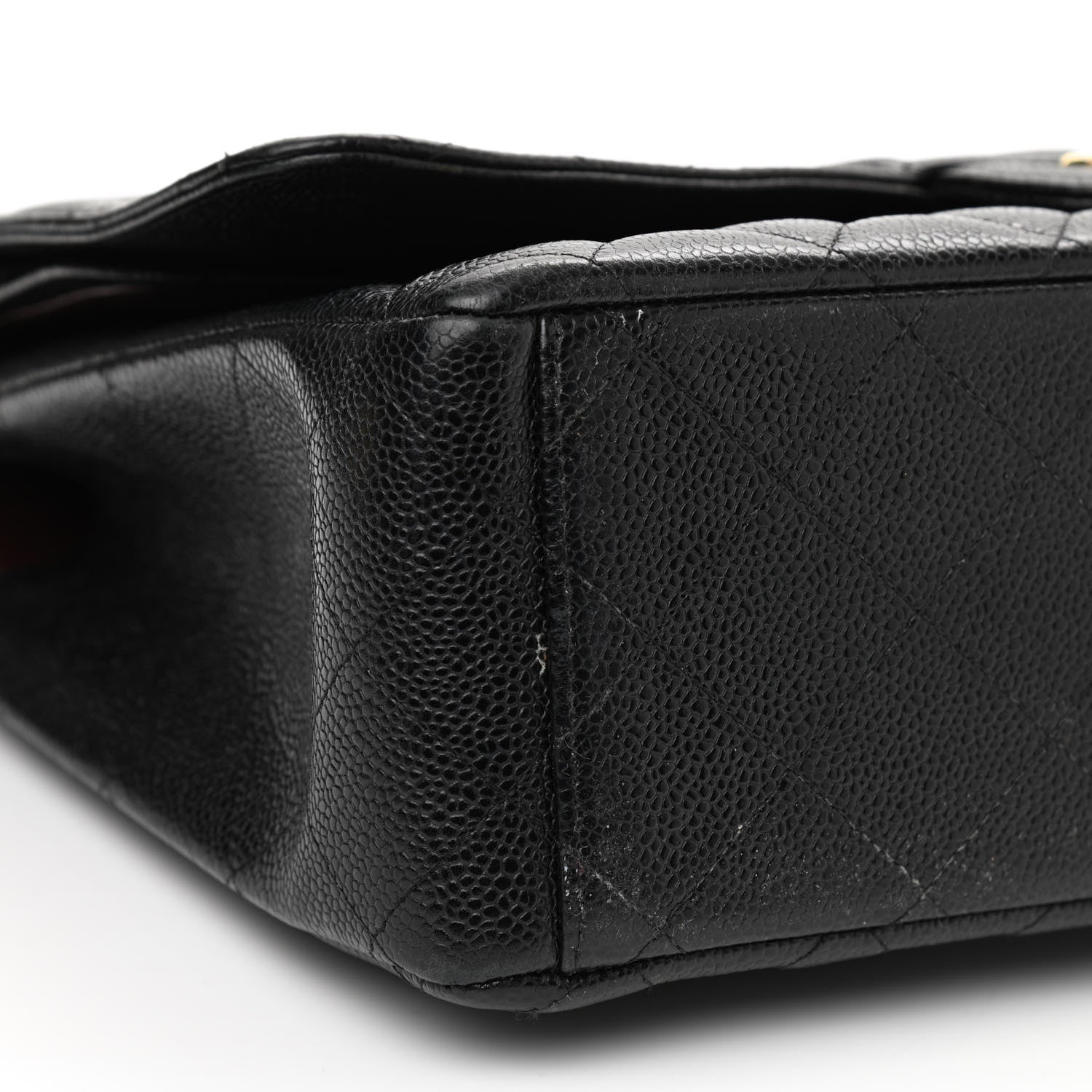 Chanel Caviar Quilted Maxi Double Flap Black 7 of 10