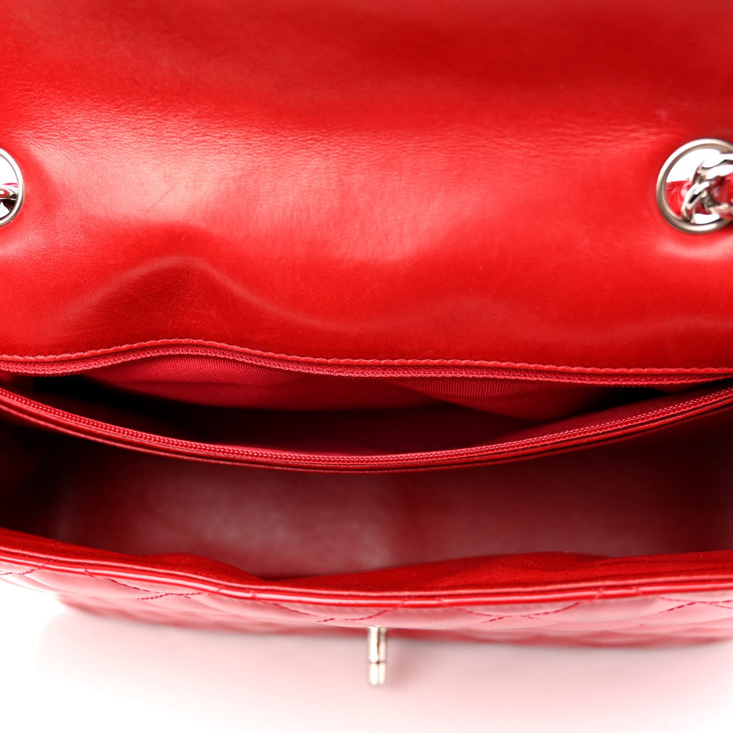 Patent Jumbo Single Flap Red