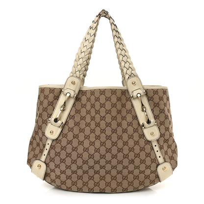 Gucci Monogram Medium Pelham Shoulder Bag Off White 1 of 16