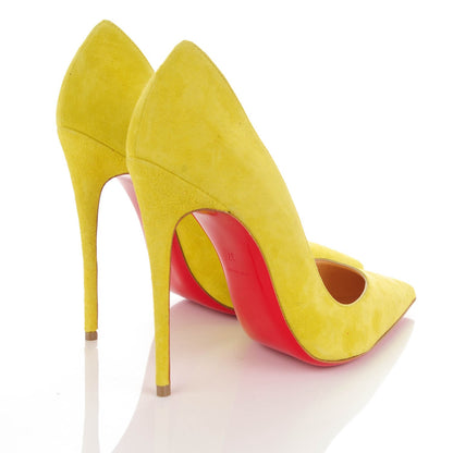 Christian Louboutin Suede So Kate 120 Pumps 37 Cubiste 4 of 8