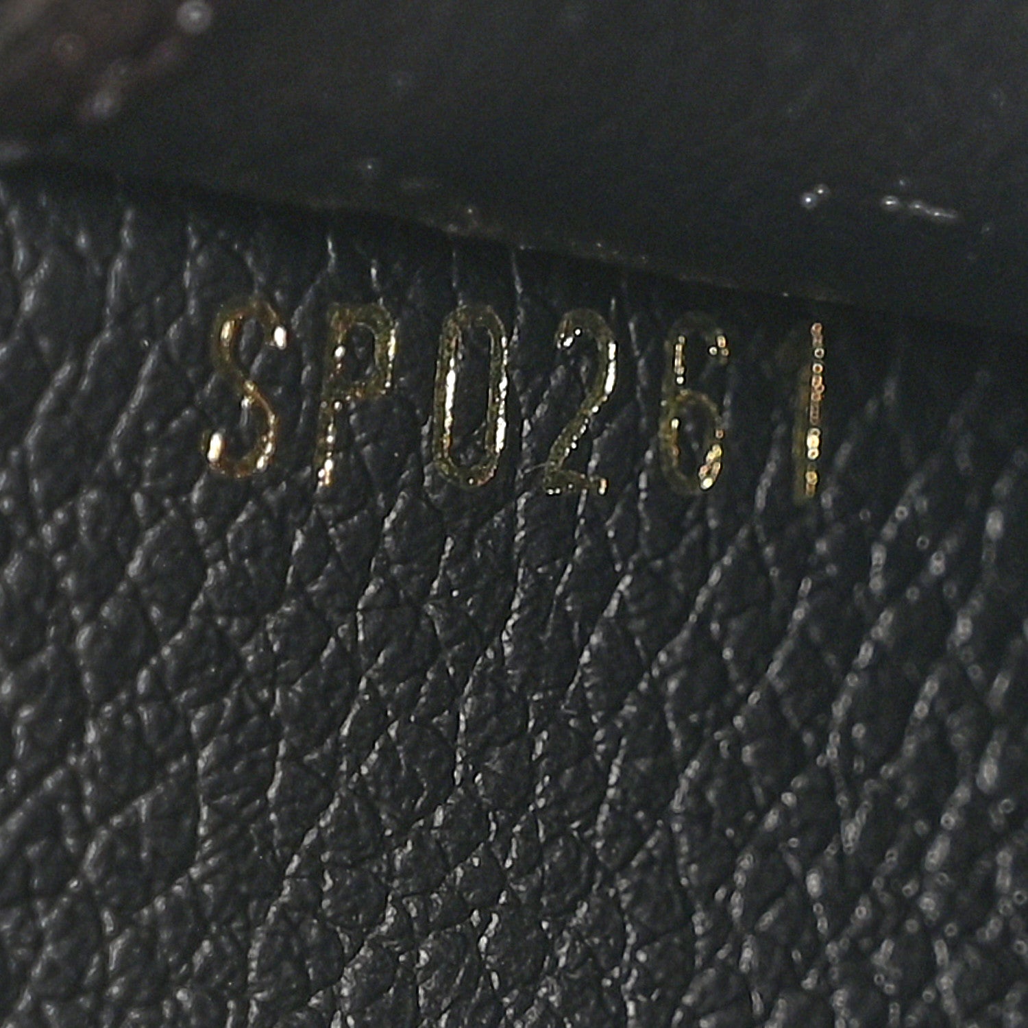 Louis Vuitton Empreinte Clemence Wallet Black 7 of 8