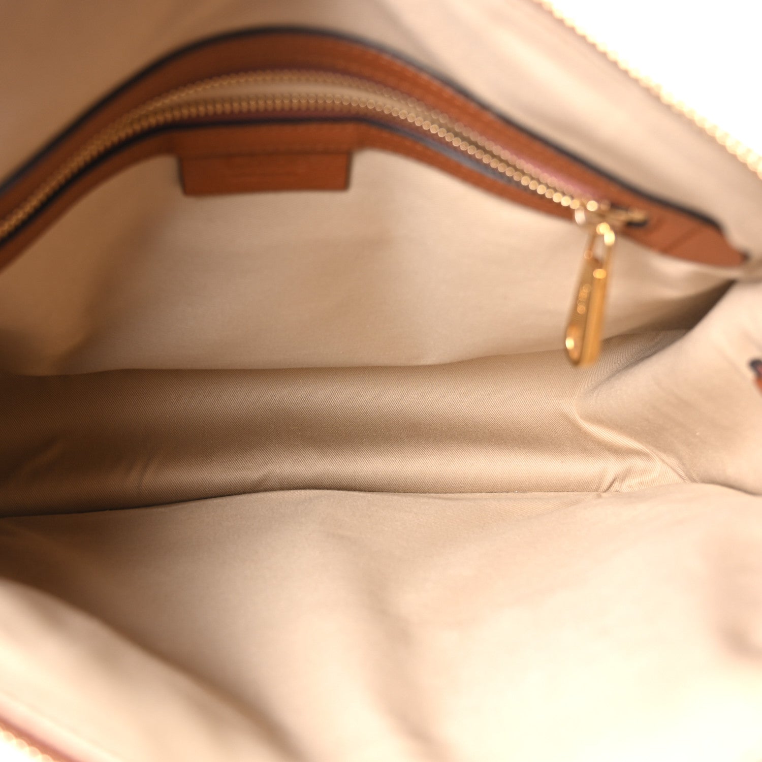 Chloe Calfskin Medium Marcie Satchel Tan 4 of 9