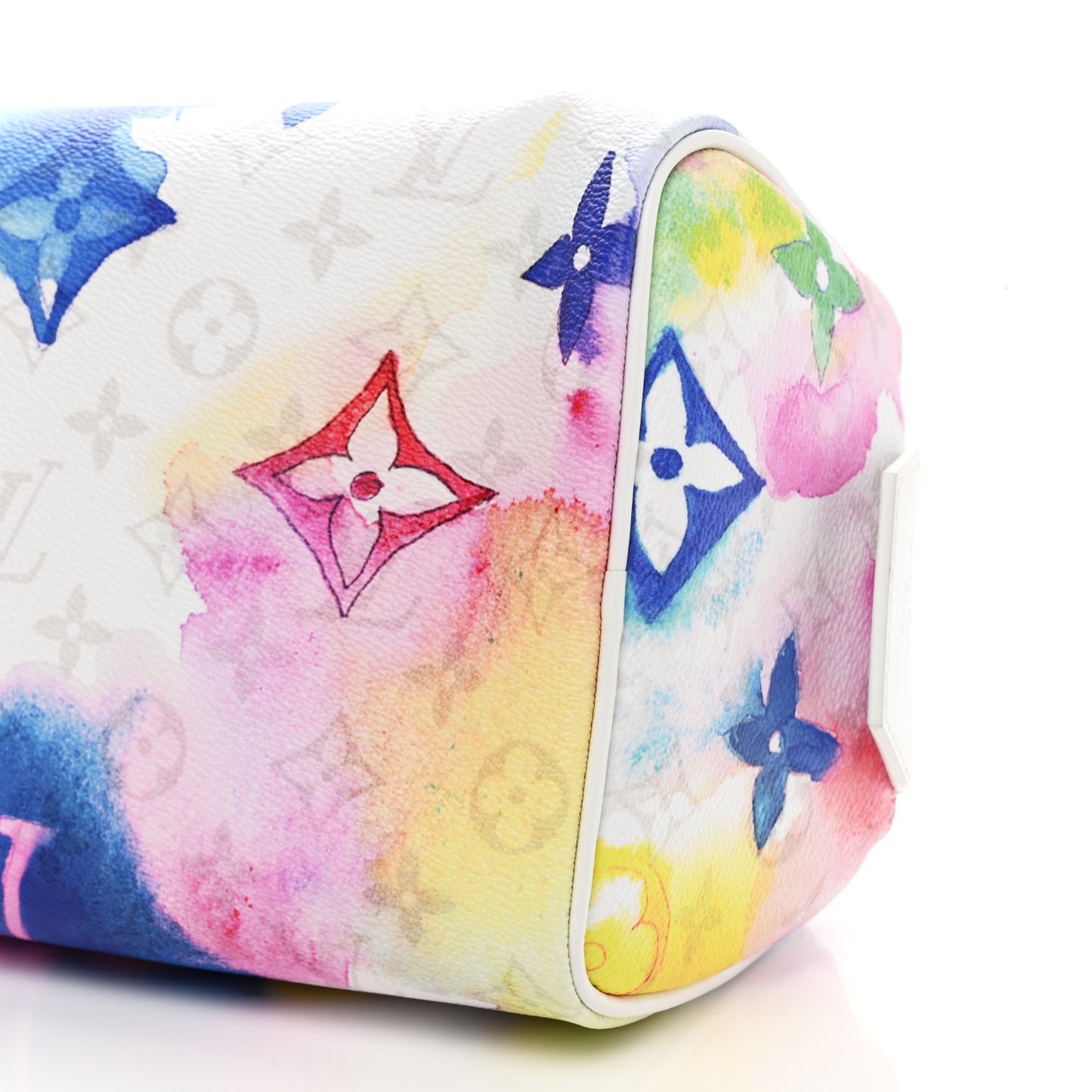 Monogram Watercolor Dopp Kit Toilet Pouch Multicolor