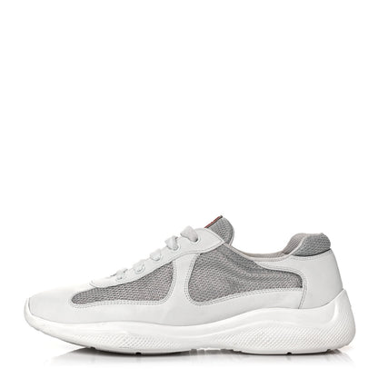 Prada Mesh Neoprene America’s Cup Sneakers 40 White 1 of 7