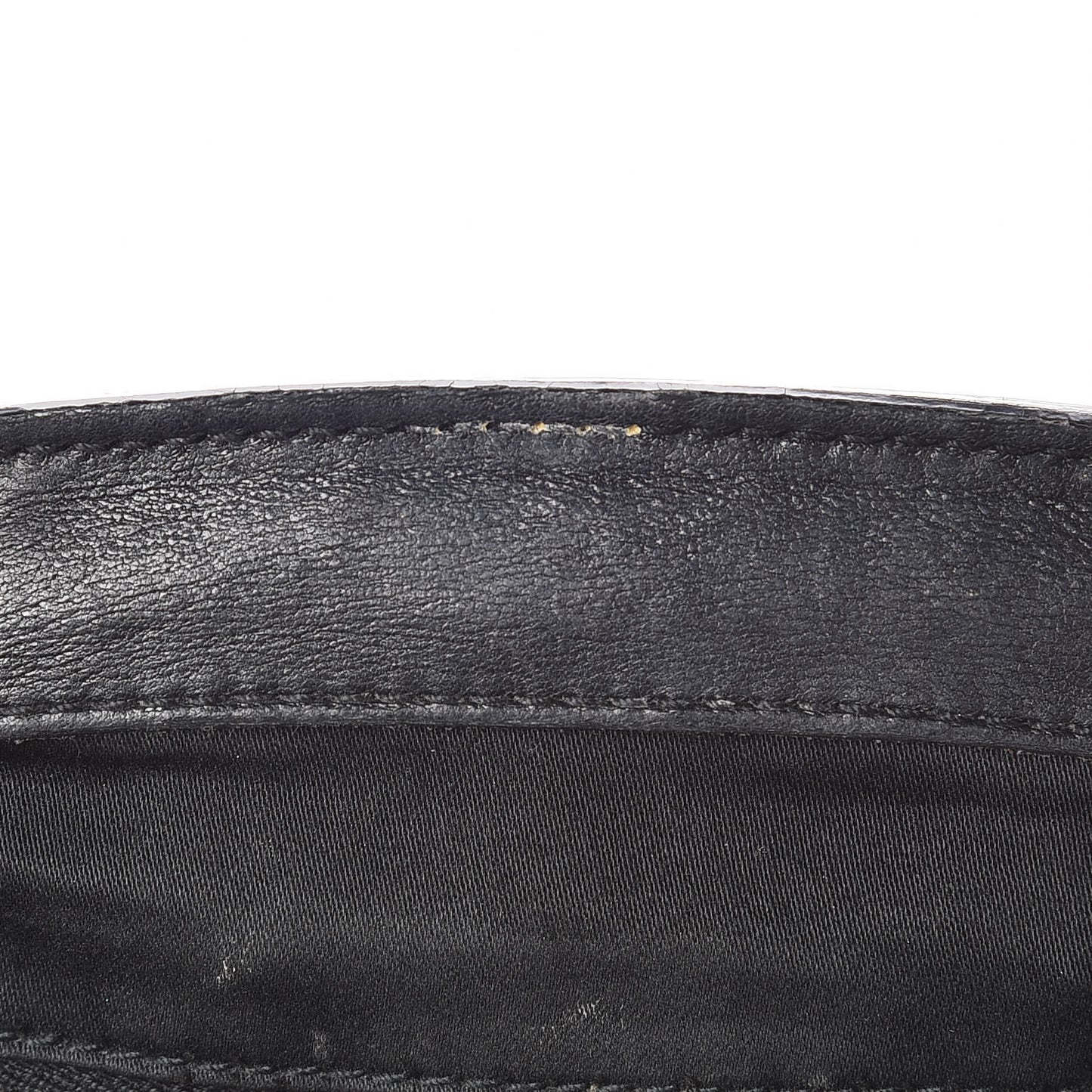Nappa Matelasse Coffer Frame Tote Black