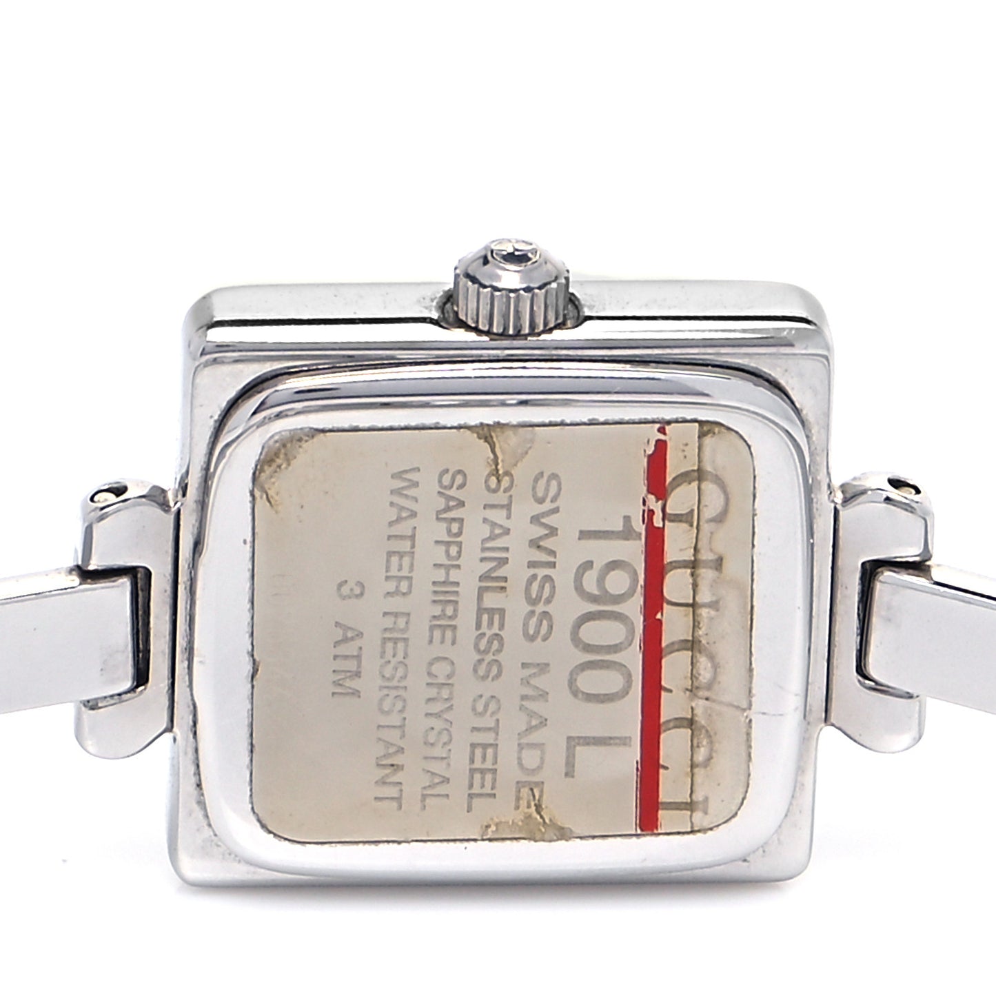 Stainless Steel 19mm 1900L Quartz Watch Black